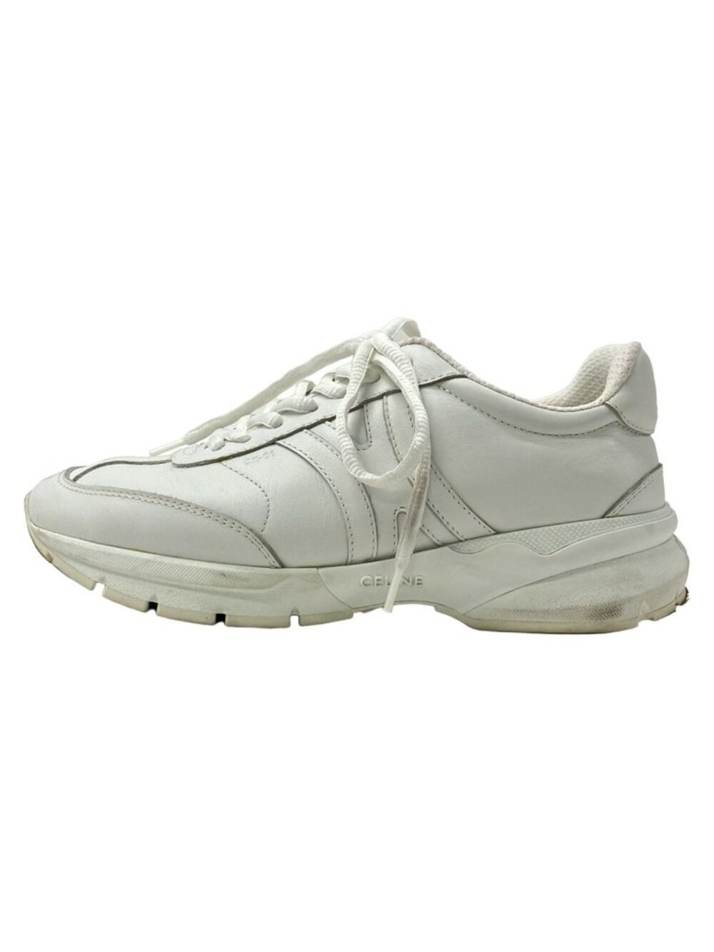 Celine Sneakers Ivory Leather